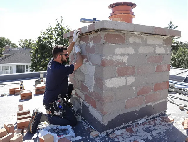Advanced chimney repair process by Hudson Chimney Sweep in Hudson, OH