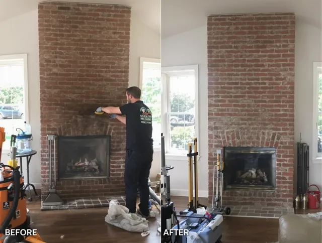 Finished chimney sweeping service by Hudson Chimney Sweep in Hudson, OH